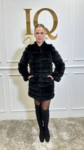 Haina blana rex-cincilla Donna Black